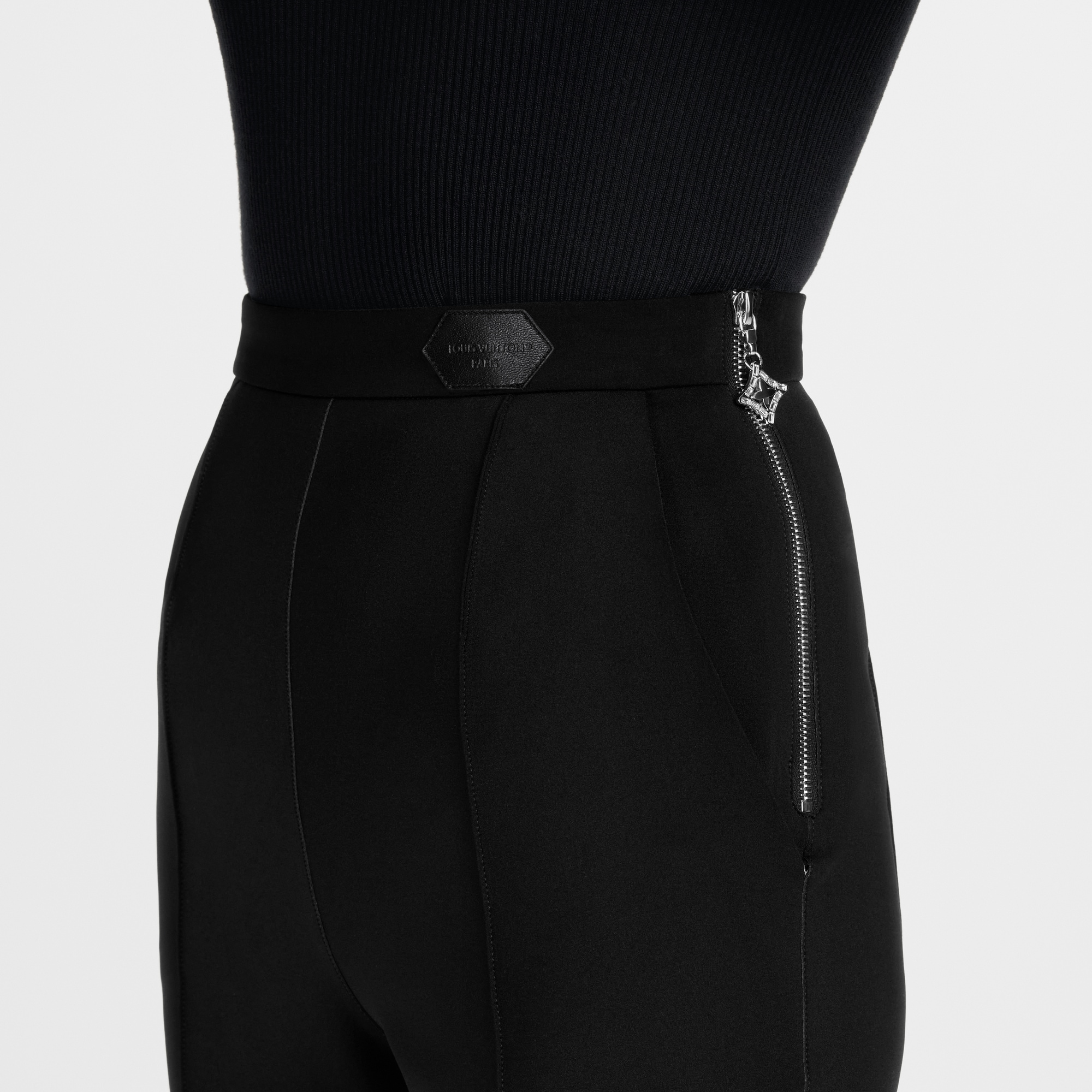 Women - Technical Jersey Stirrup Trousers  Women Ready-to-Wear Trousers | LOUIS VUITTON (Product zoom)