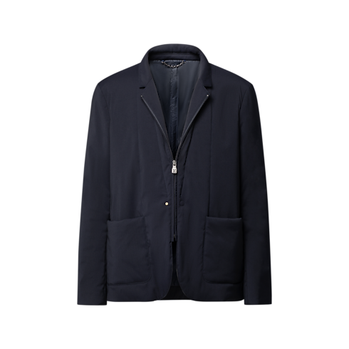Men - Technical Padded Blazer Men Ready-to-Wear All Ready-to-Wear | LOUIS VUITTON (Product zoom)
