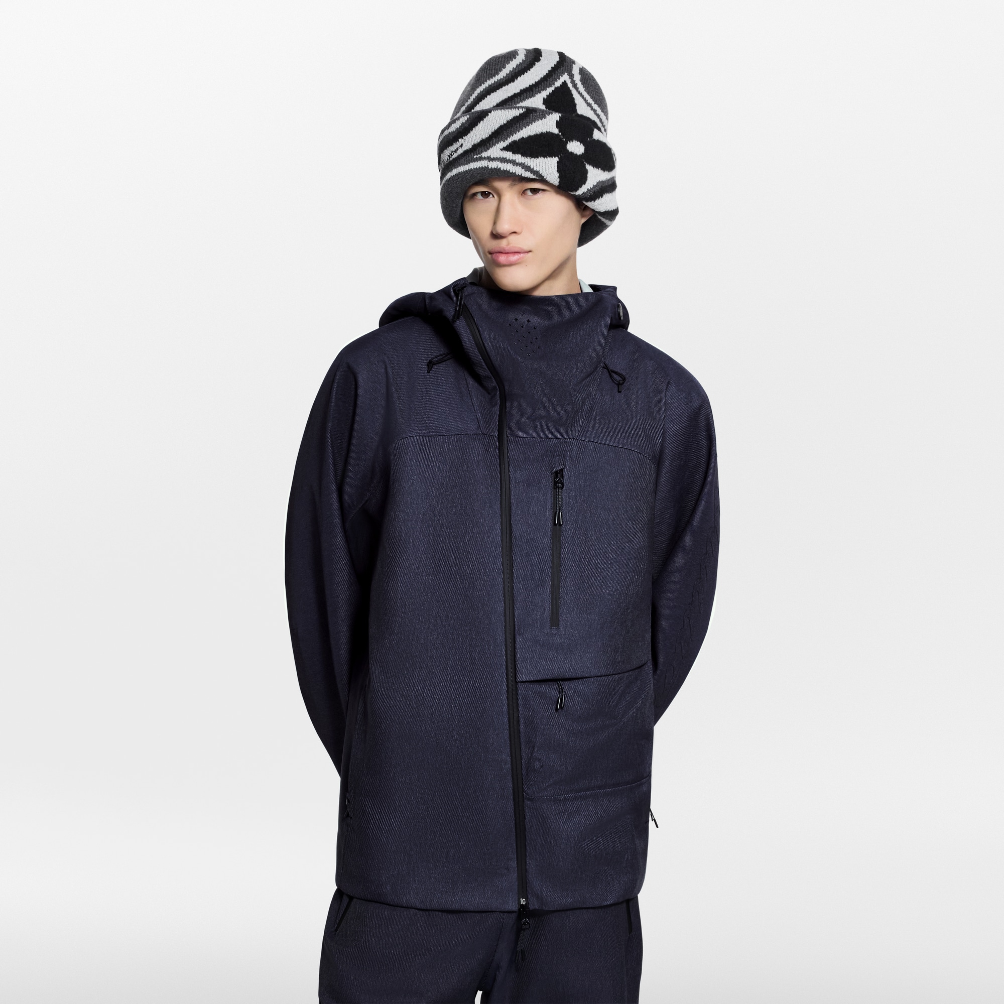 Men - Technical Shell Ski Jacket  Men Ready-to-Wear Outerwear and Coats | LOUIS VUITTON (Product zoom)