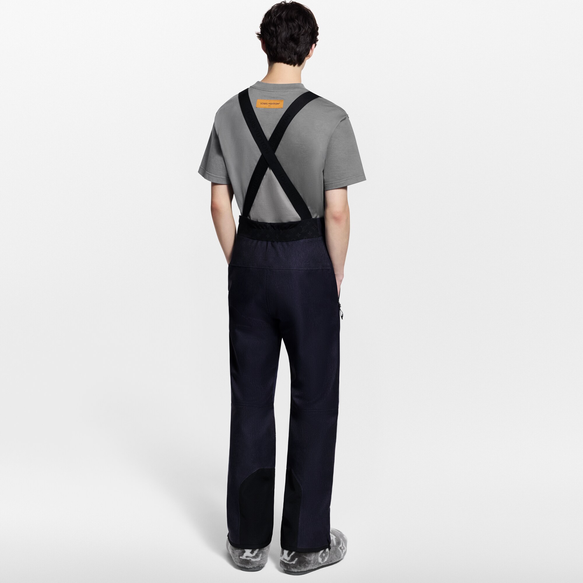 Men - Technical Shell Ski Trousers  Men Ready-to-Wear Trousers | LOUIS VUITTON (Product zoom)