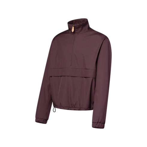 Men - Technical Wool Silk Anorak Men Ready-to-Wear All Ready-to-Wear | LOUIS VUITTON (Product zoom)