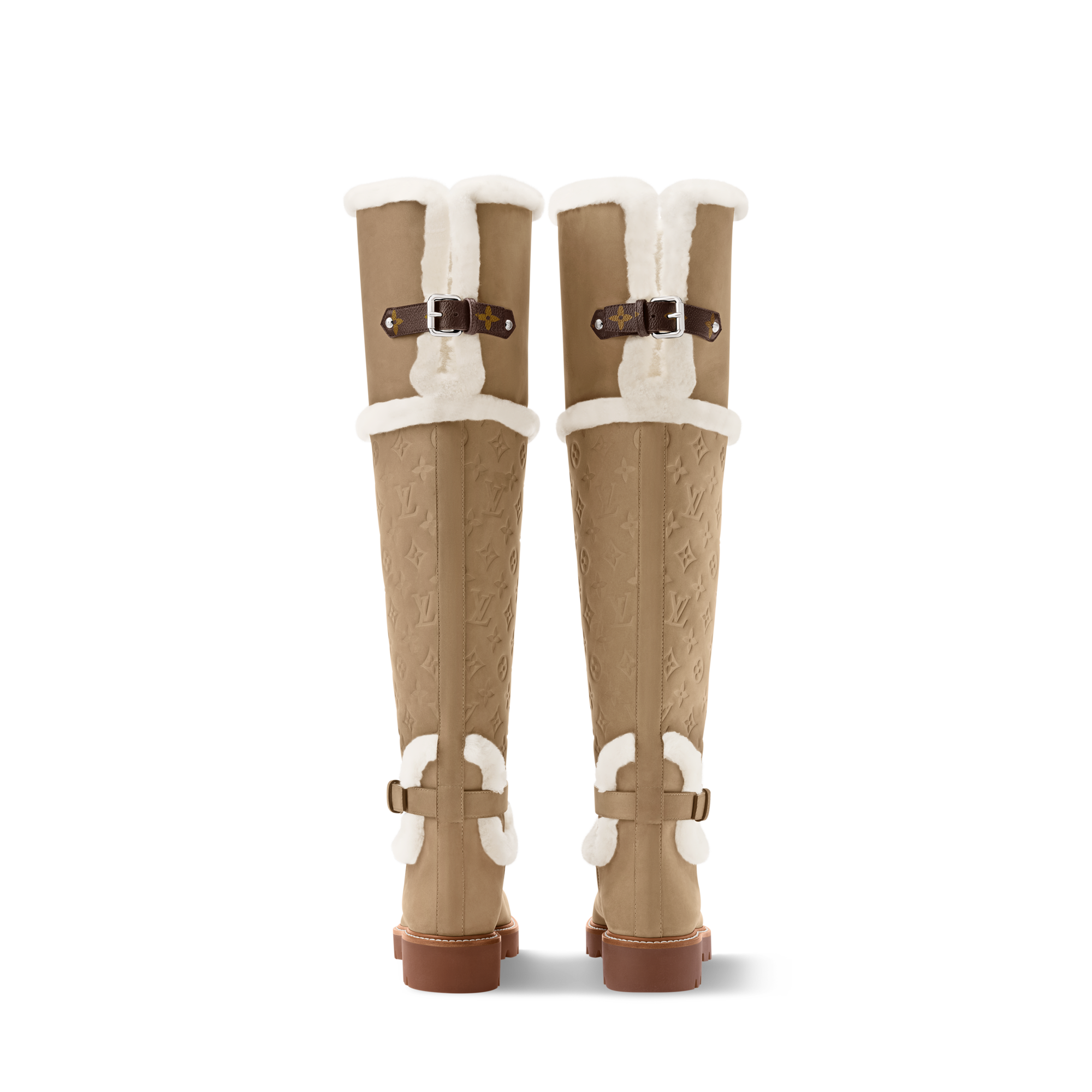 Women - Territory Flat Thigh Boots  Women Shoes Boots and Ankle Boots | LOUIS VUITTON (Product zoom)