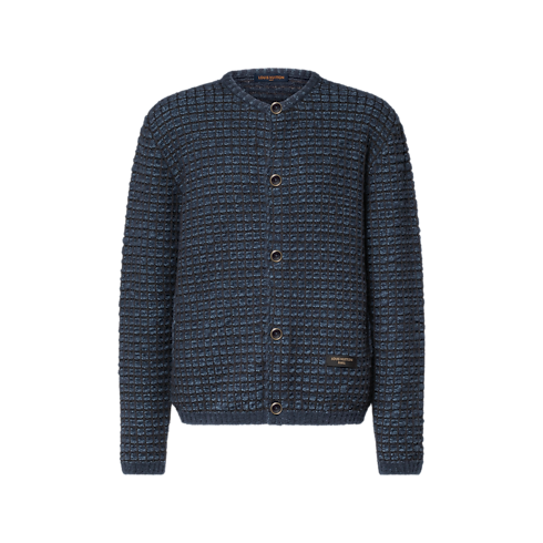 Textured Cardigan front view