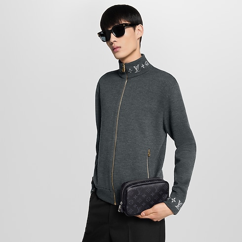 Men - Toiletry Pouch PM Monogram Eclipse Canvas Men Travel Travel Accessories and Organisers | LOUIS VUITTON (Product zoom)