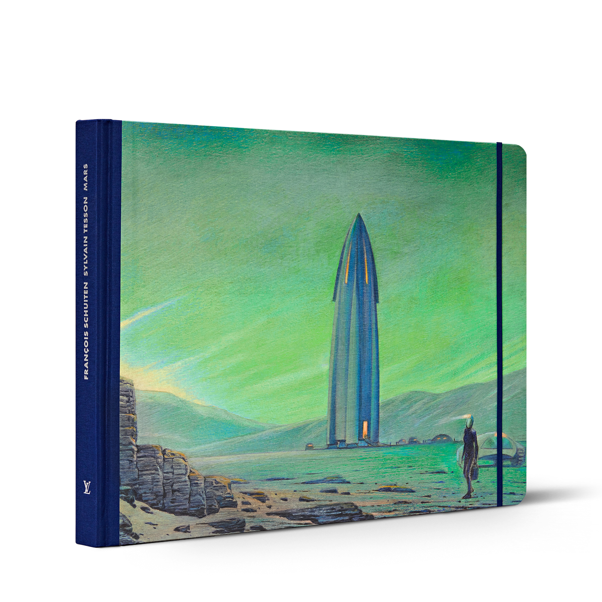 Trunks, Travel and Home - Travel Book Mars Collector Edition  Trunks, Travel and Home Library Travel Books | LOUIS VUITTON (Product zoom)