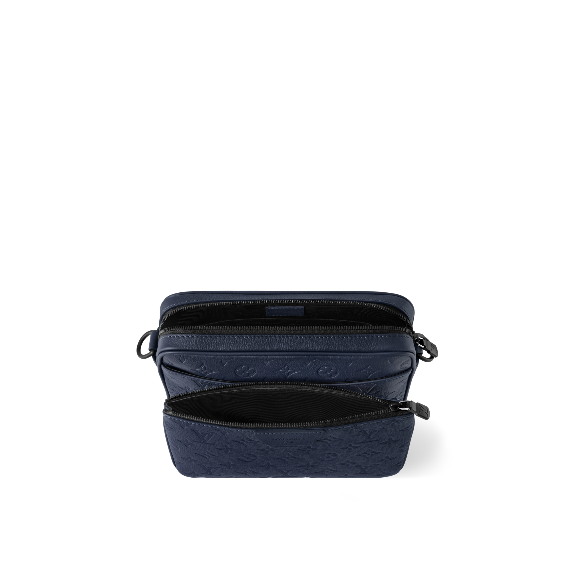 Bags and Small Leather Goods - Trio Messenger Bag Monogram Shadow Leather Bags and Small Leather Goods Men