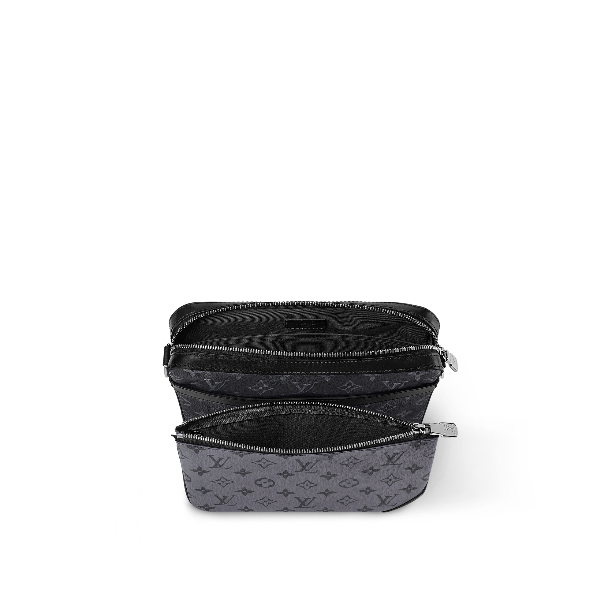 Men - Trio Messenger Bag Monogram Eclipse Men Bags All Collections | LOUIS VUITTON (Product zoom)