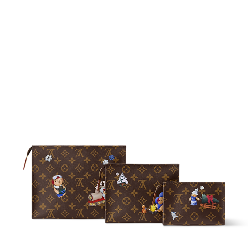 Women - Trio Toiletry Pouch Monogram Canvas Women Travel Travel Accessories and Organisers | LOUIS VUITTON (Product zoom)