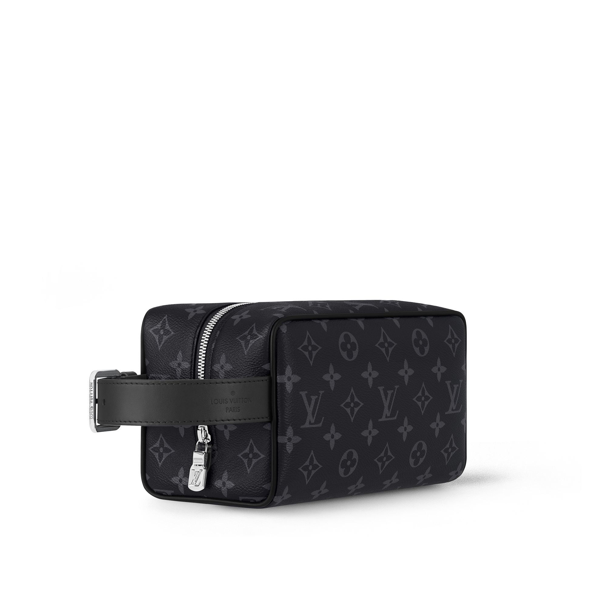 Men - Trousse Toilette Locker Dopp Kit Monogram Eclipse Canvas Men Travel Travel Accessories and Organisers | LOUIS VUITTON (Product zoom)