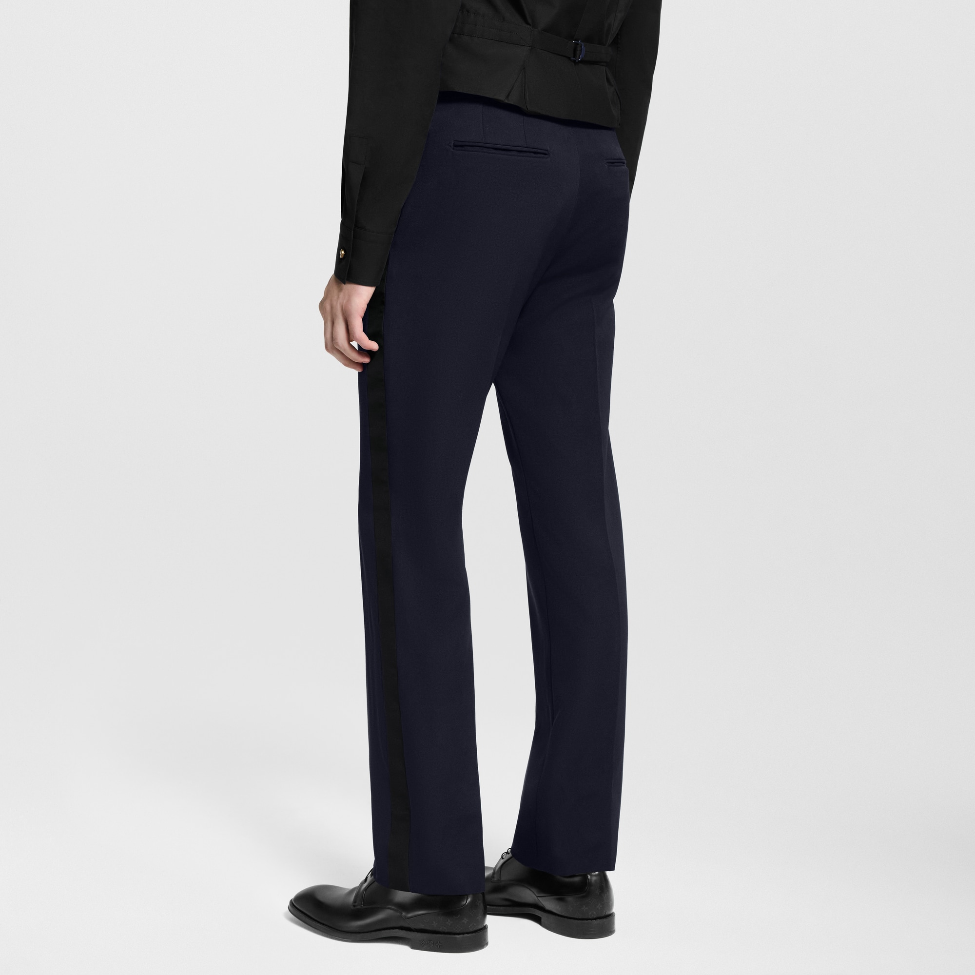 Men - Tuxedo Evening Trousers  Men Ready-to-Wear Trousers | LOUIS VUITTON (Product zoom)