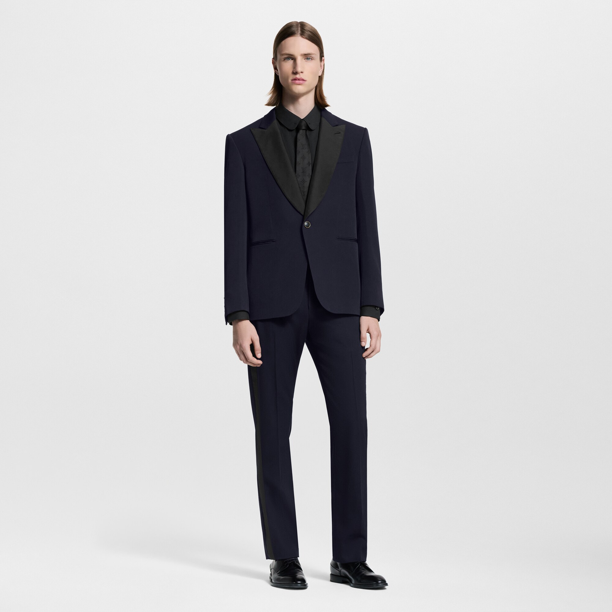 Men - Tuxedo Evening Trousers  Men Ready-to-Wear Trousers | LOUIS VUITTON (Product zoom)