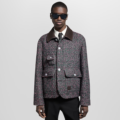 Men - Tweed Gardening Workwear Jacket Men Ready-to-Wear Outerwear and Coats | LOUIS VUITTON (Product zoom)