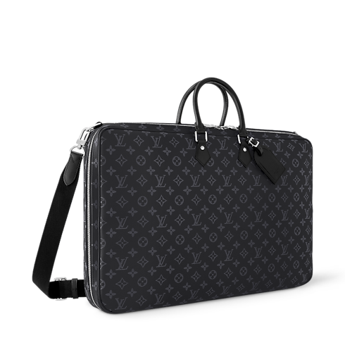 Men - Two-Hanger Garment Cover Monogram Eclipse Men Travel All Luggage and Accessories | LOUIS VUITTON (Product zoom)