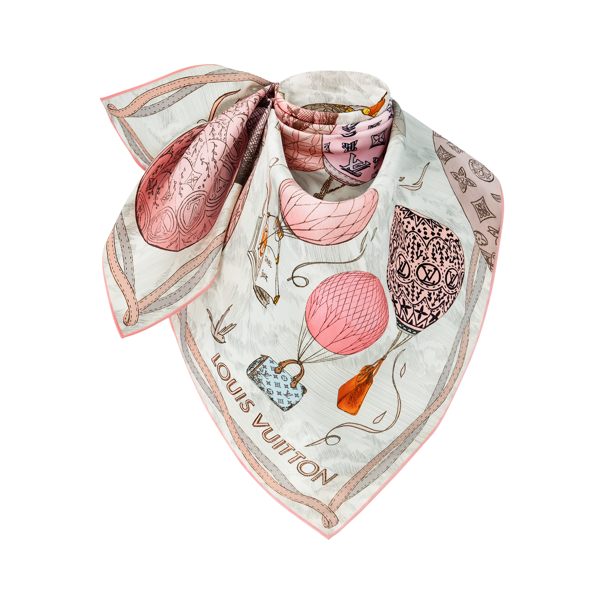 Women - Up And Away Square 90 S00 Women Accessories Silk Squares and Bandeaux | LOUIS VUITTON (Product zoom)