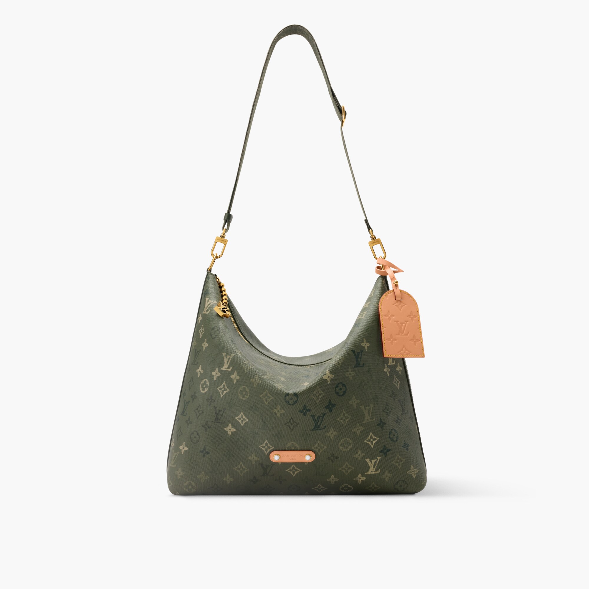Vagabond Hobo Bag Luxury Monogram Other Green LOUIS VUITTON