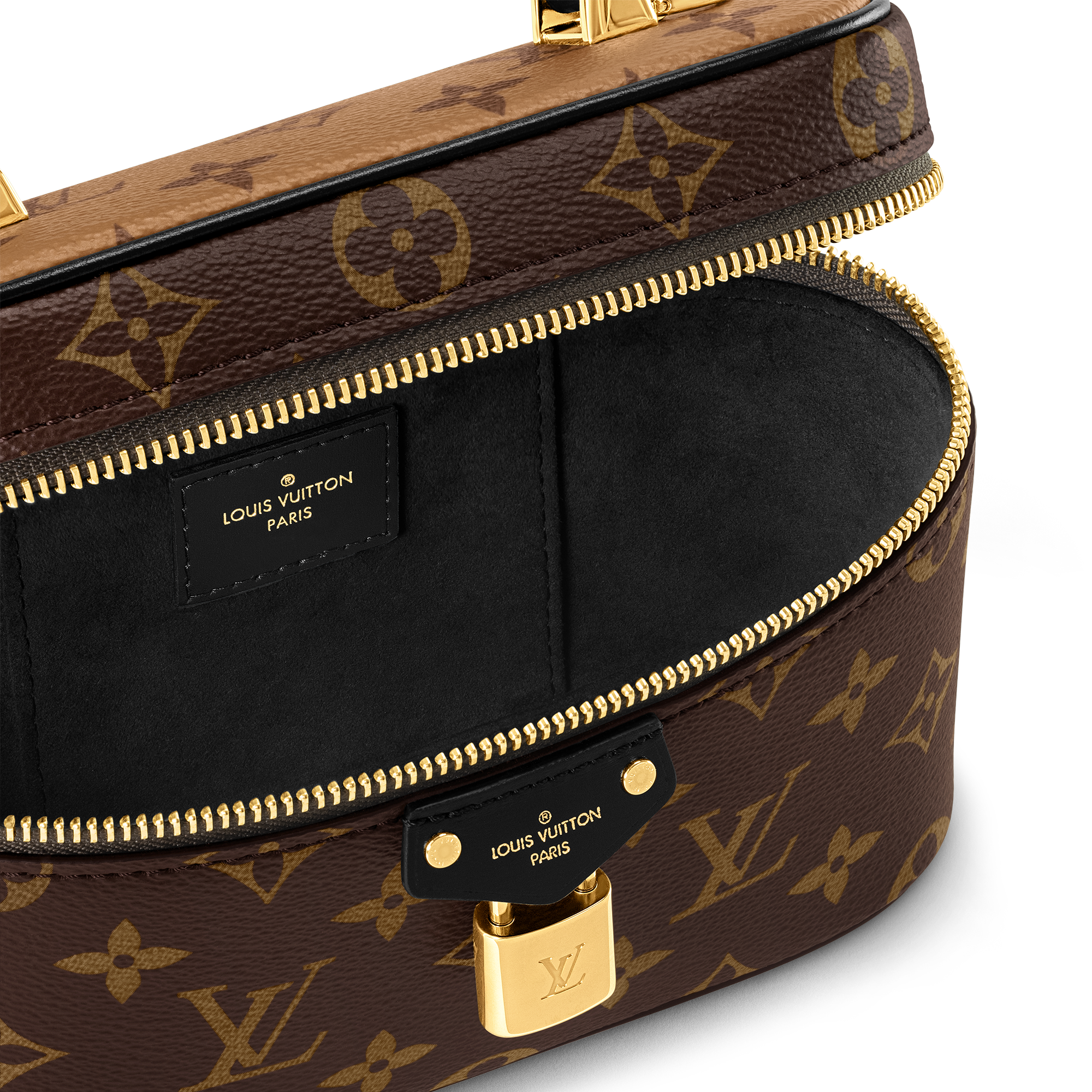 Women - Vanity Chain Pouch Bag Monogram Reverse Canvas Women Wallets and Small Leather Goods Wallets on Chain and Mini Bags | LOUIS VUITTON (Product zoom)