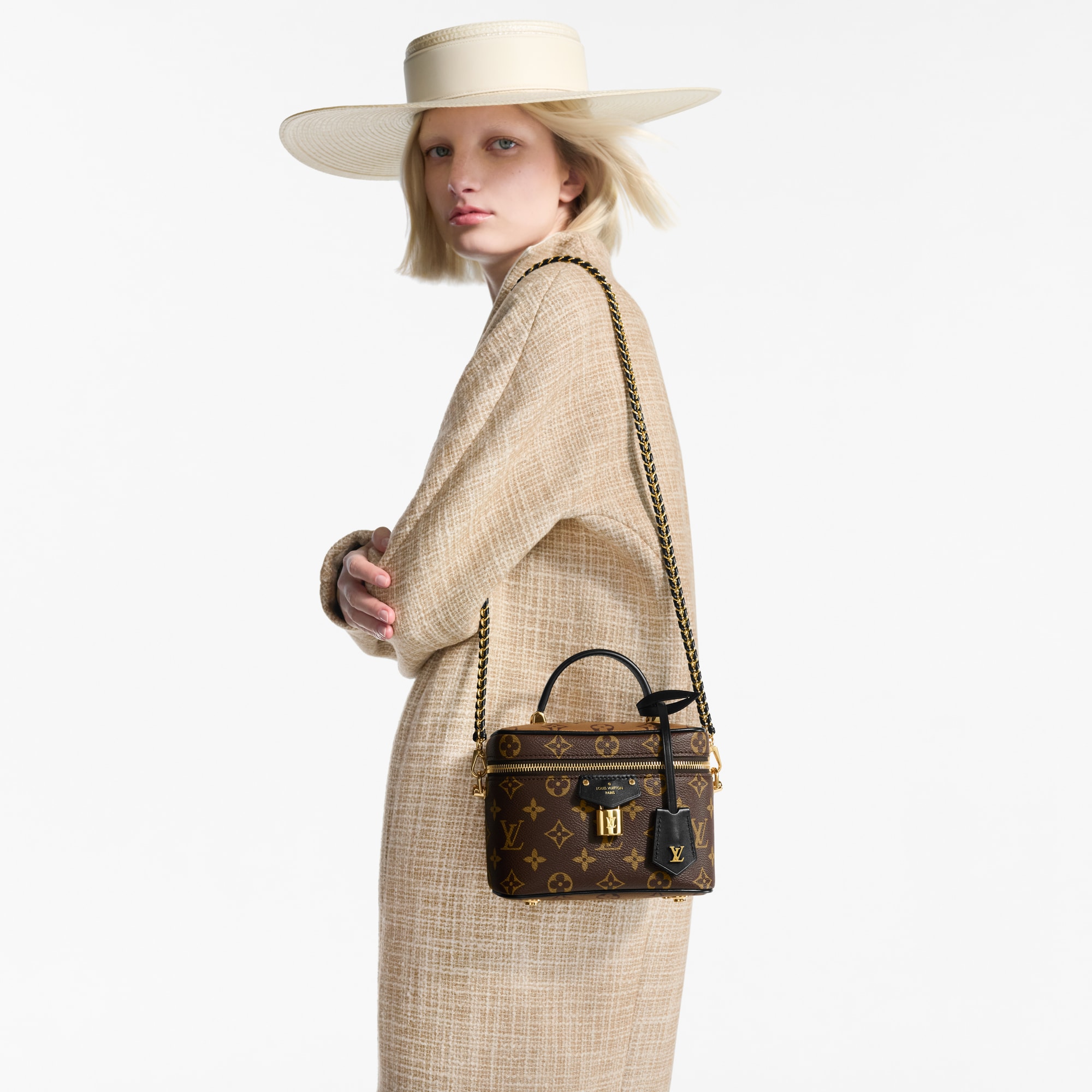 Women - Vanity PM Bag Monogram Reverse Canvas Women Handbags Handbags | LOUIS VUITTON (Product zoom)