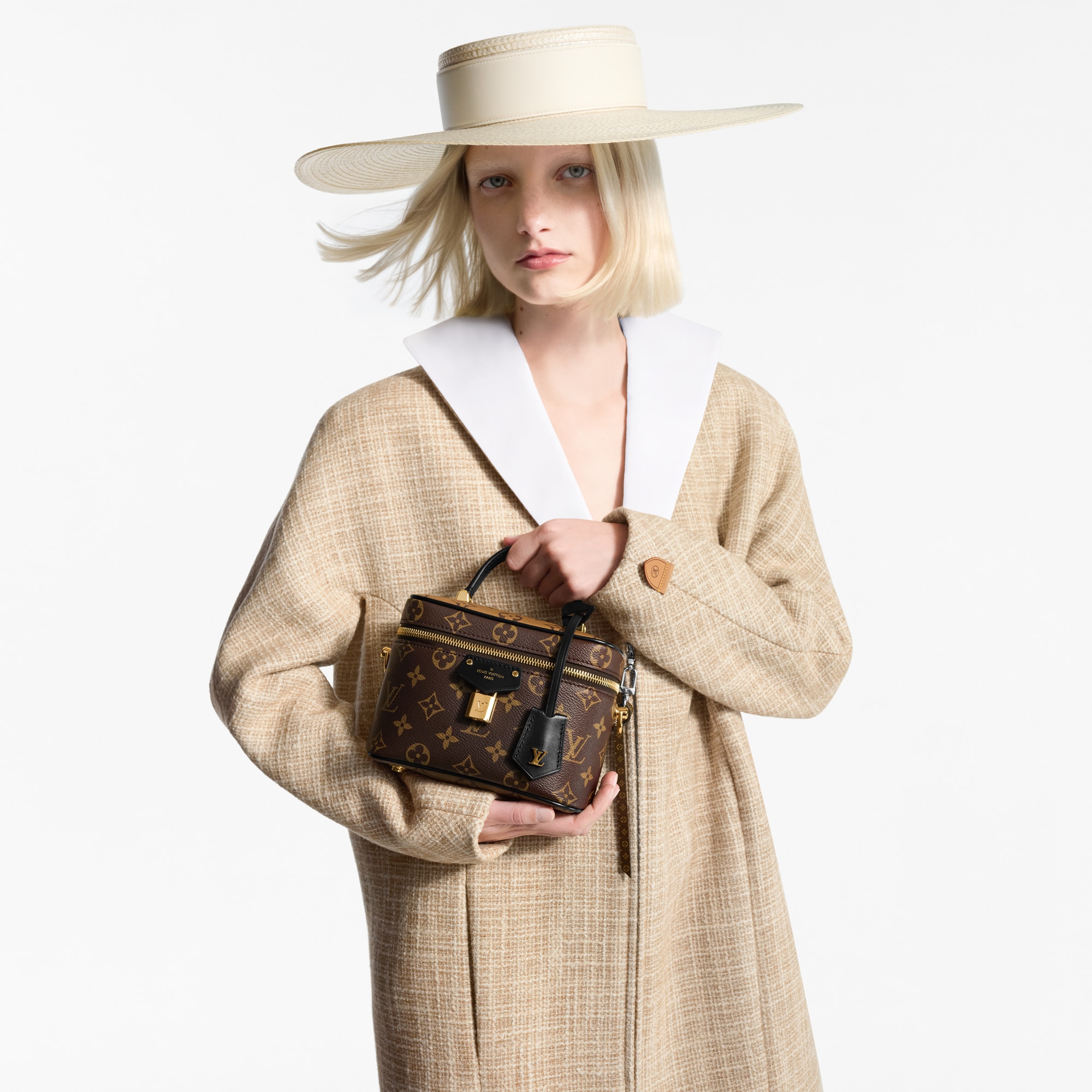 Women - Vanity PM Bag Monogram Reverse Canvas Women Handbags Handbags | LOUIS VUITTON (Product zoom)