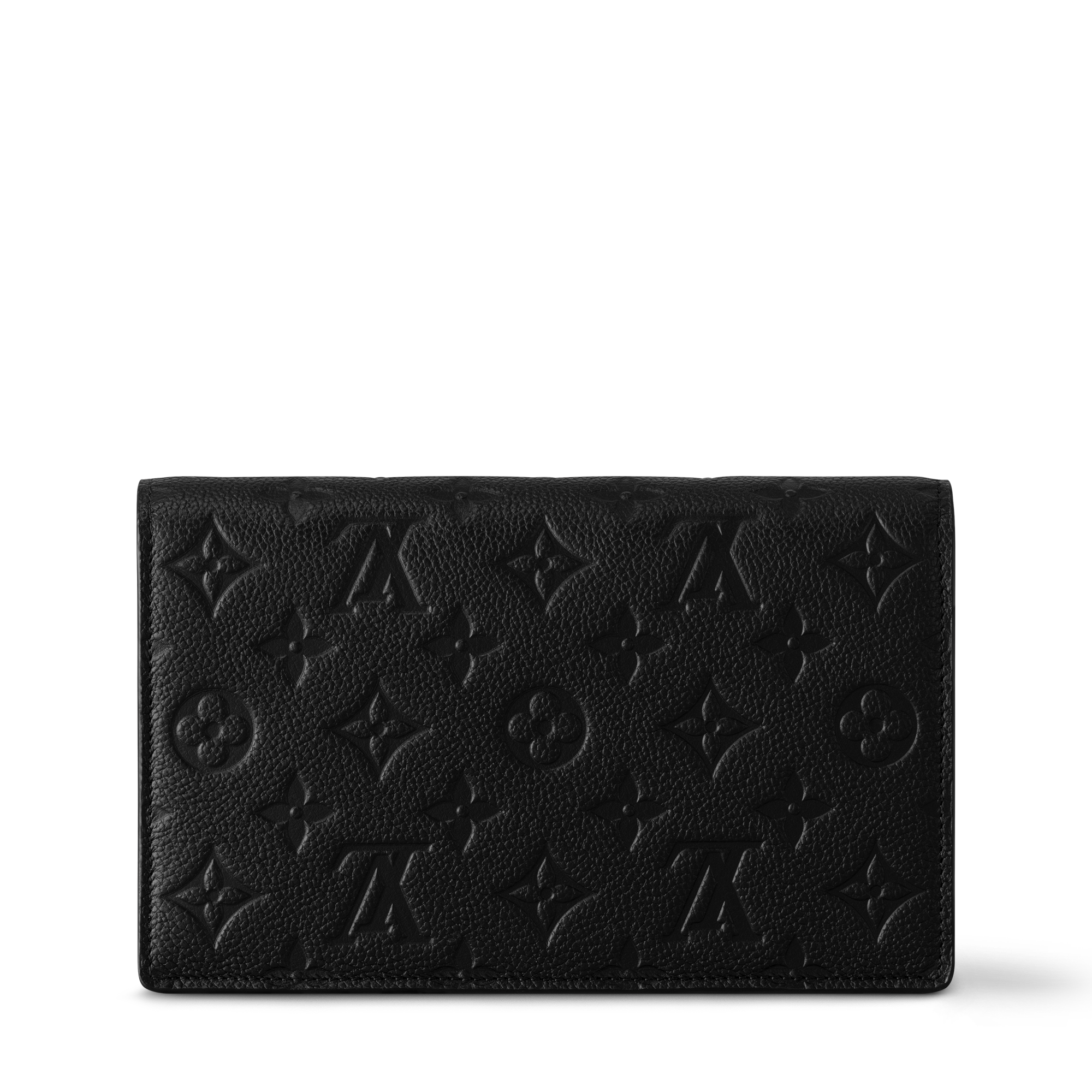 Vavin Chain Wallet - Luxury Monogram Empreinte Leather Black 