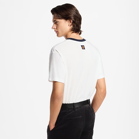 Men - Velvet Graphic Short-Sleeved T-Shirt Men Ready-to-Wear All Ready-to-Wear | LOUIS VUITTON (Product zoom)
