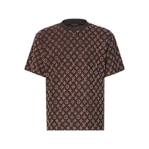 Velvet Monogram T-shirt front view