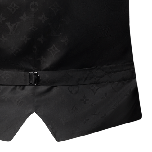 Men - Velvet Tuxedo Vest Men Ready-to-Wear All Ready-to-Wear | LOUIS VUITTON (Product zoom)