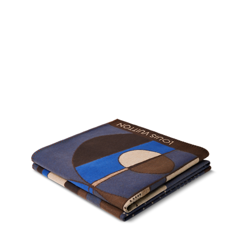 Home, Lifestyle and Library - Vinyl Throw 140 x 200 Home, Lifestyle and Library Home Textile } | LOUIS VUITTON (Product zoom)