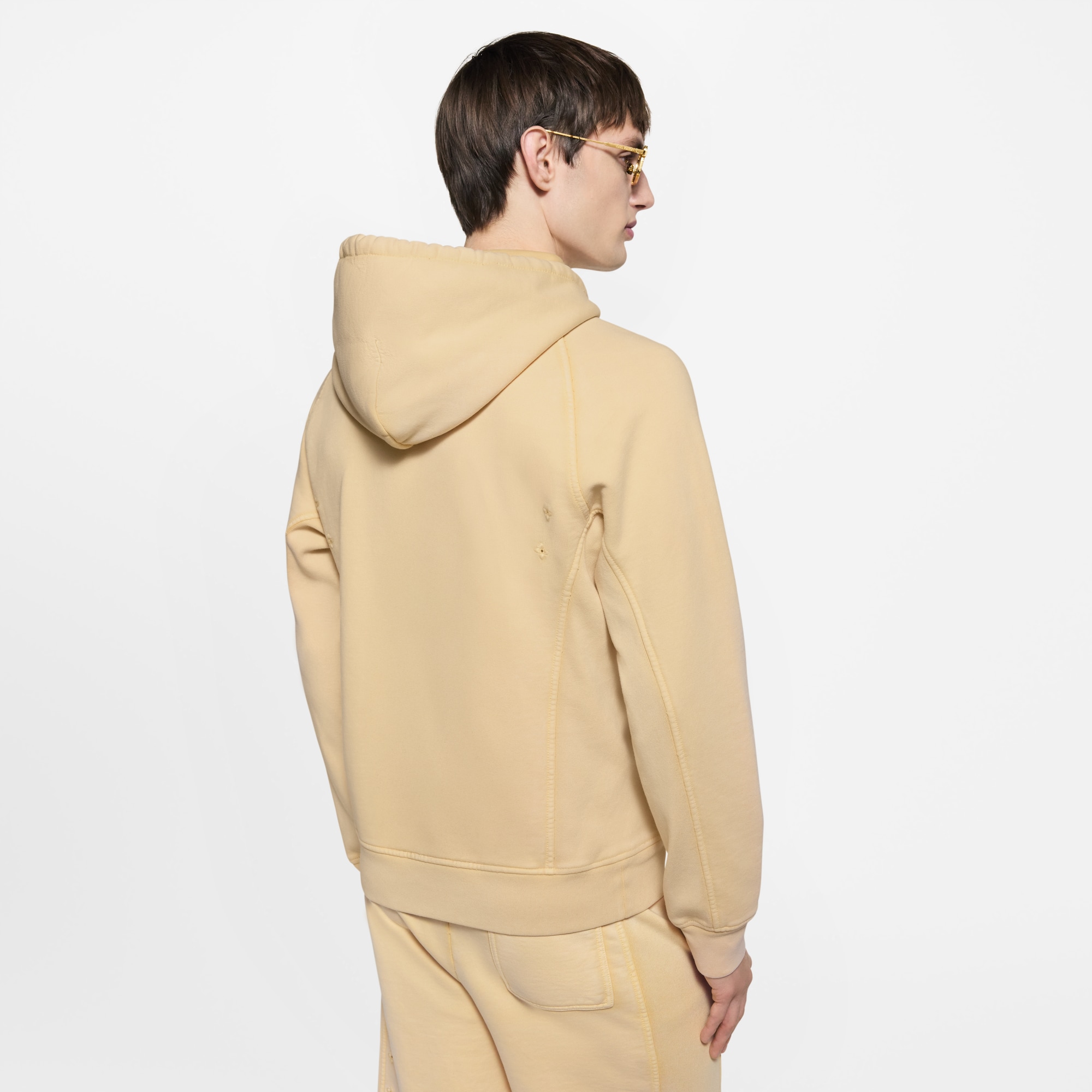 Washed Ribbed Hoodie - Luxury Yellow | LOUIS VUITTON