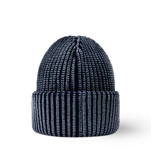 Men - Washed Signature Beanie S00 Men Accessories Hats, Beanies and Gloves | LOUIS VUITTON (Product zoom)