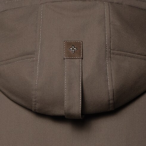 Men - Wintery Padded Scooter Parka Men Ready-to-Wear All Ready-to-Wear | LOUIS VUITTON (Product zoom)