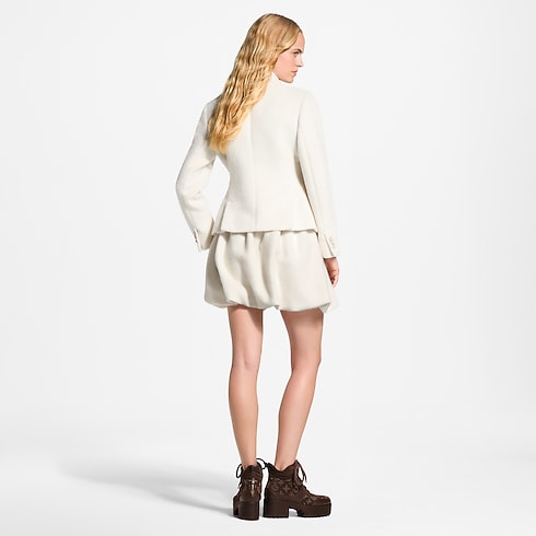 Women - Wool Bubble Skirt Women Ready-to-Wear New In Ready-to-wear | LOUIS VUITTON (Product zoom)