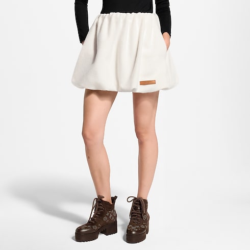 Women - Wool Bubble Skirt Women Ready-to-Wear New In Ready-to-wear | LOUIS VUITTON (Product zoom)
