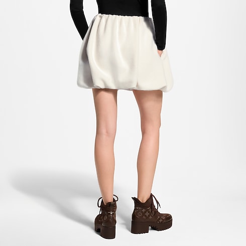 Women - Wool Bubble Skirt Women Ready-to-Wear New In Ready-to-wear | LOUIS VUITTON (Product zoom)