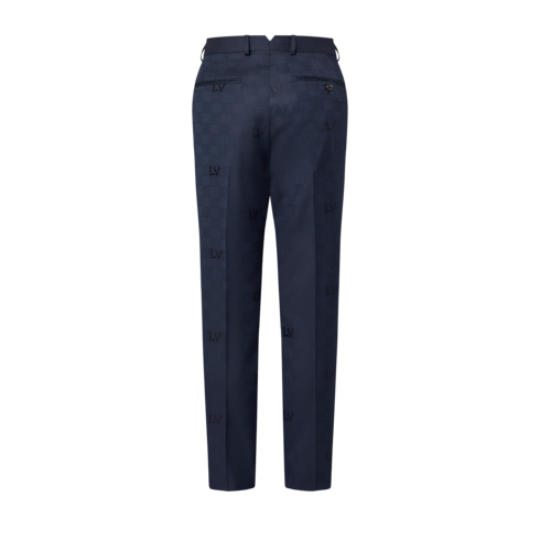 Men - Wool Cigarette Trousers Men Ready-to-Wear Trousers | LOUIS VUITTON (Product zoom)