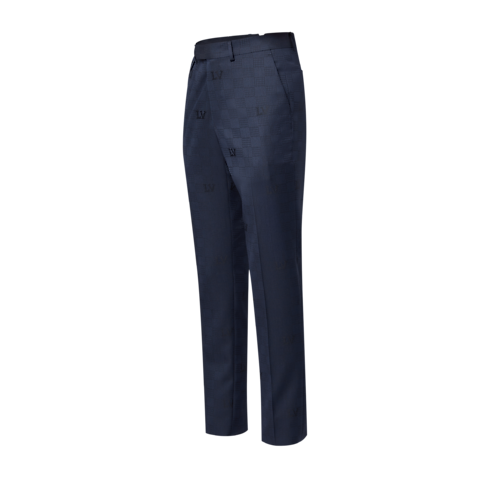 Men - Wool Cigarette Trousers Men Ready-to-Wear Trousers | LOUIS VUITTON (Product zoom)