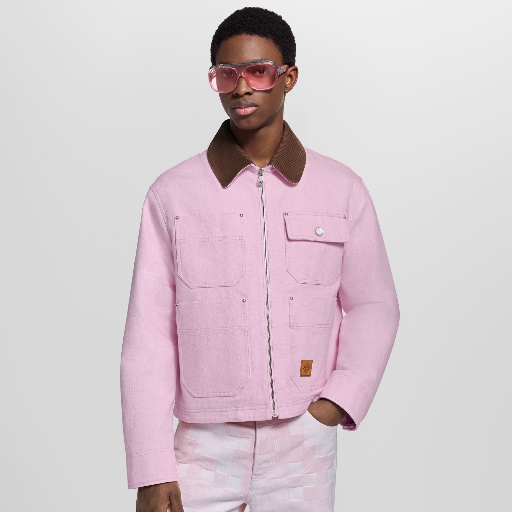 Men - Workwear Blouson  Men Ready-to-Wear Outerwear and Coats | LOUIS VUITTON (Product zoom)