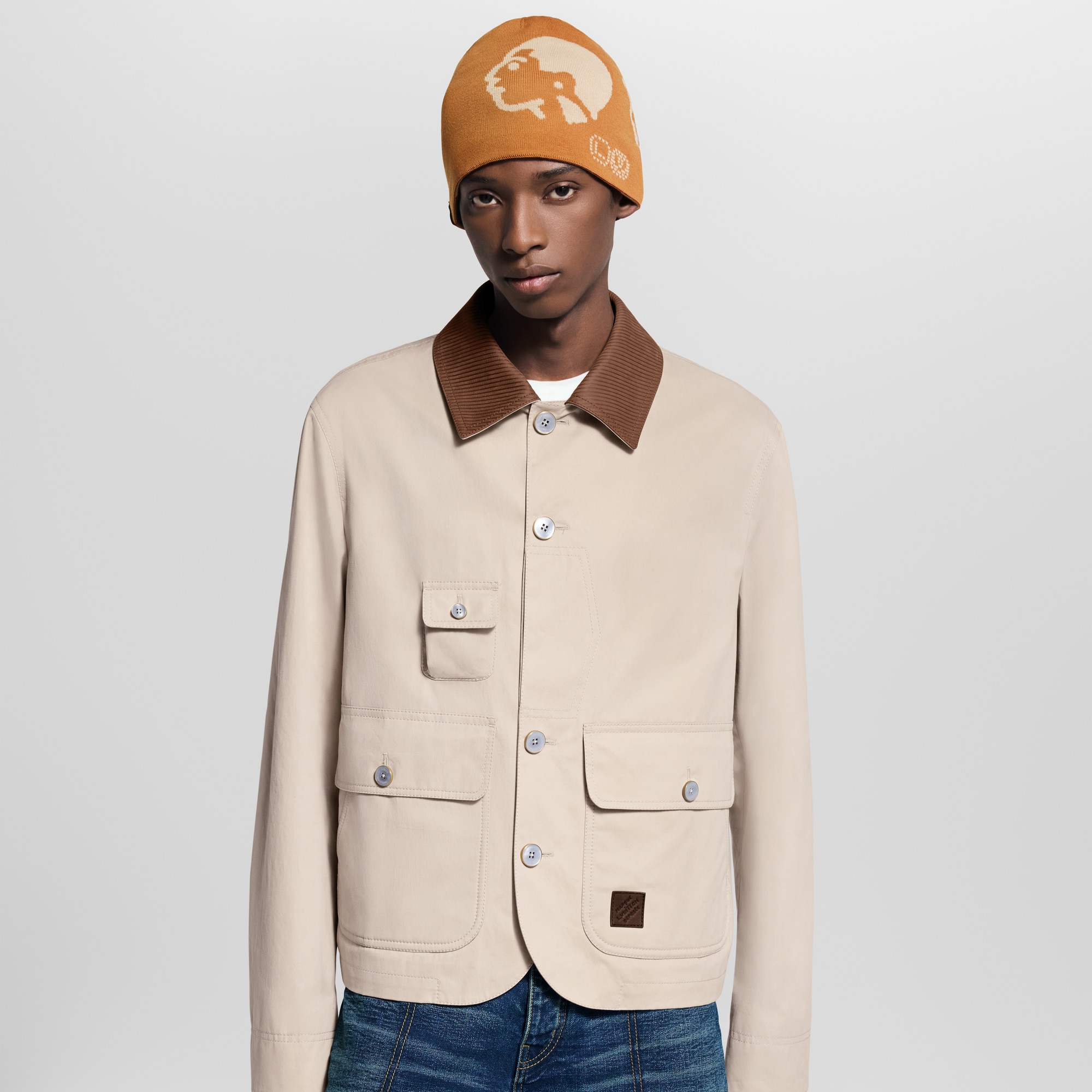 Men - Workwear Gardening Jacket  Men Ready-to-Wear Outerwear and Coats | LOUIS VUITTON (Product zoom)