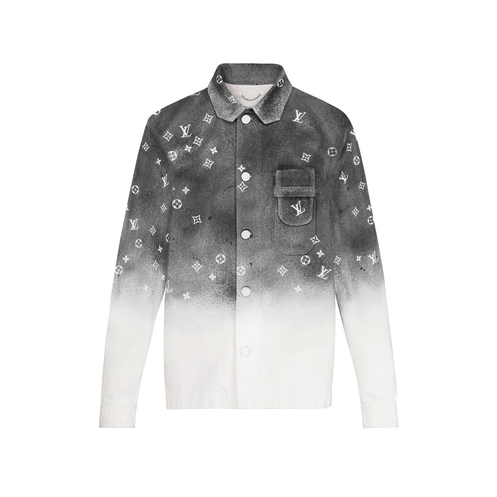 all white louis vuitton shirt