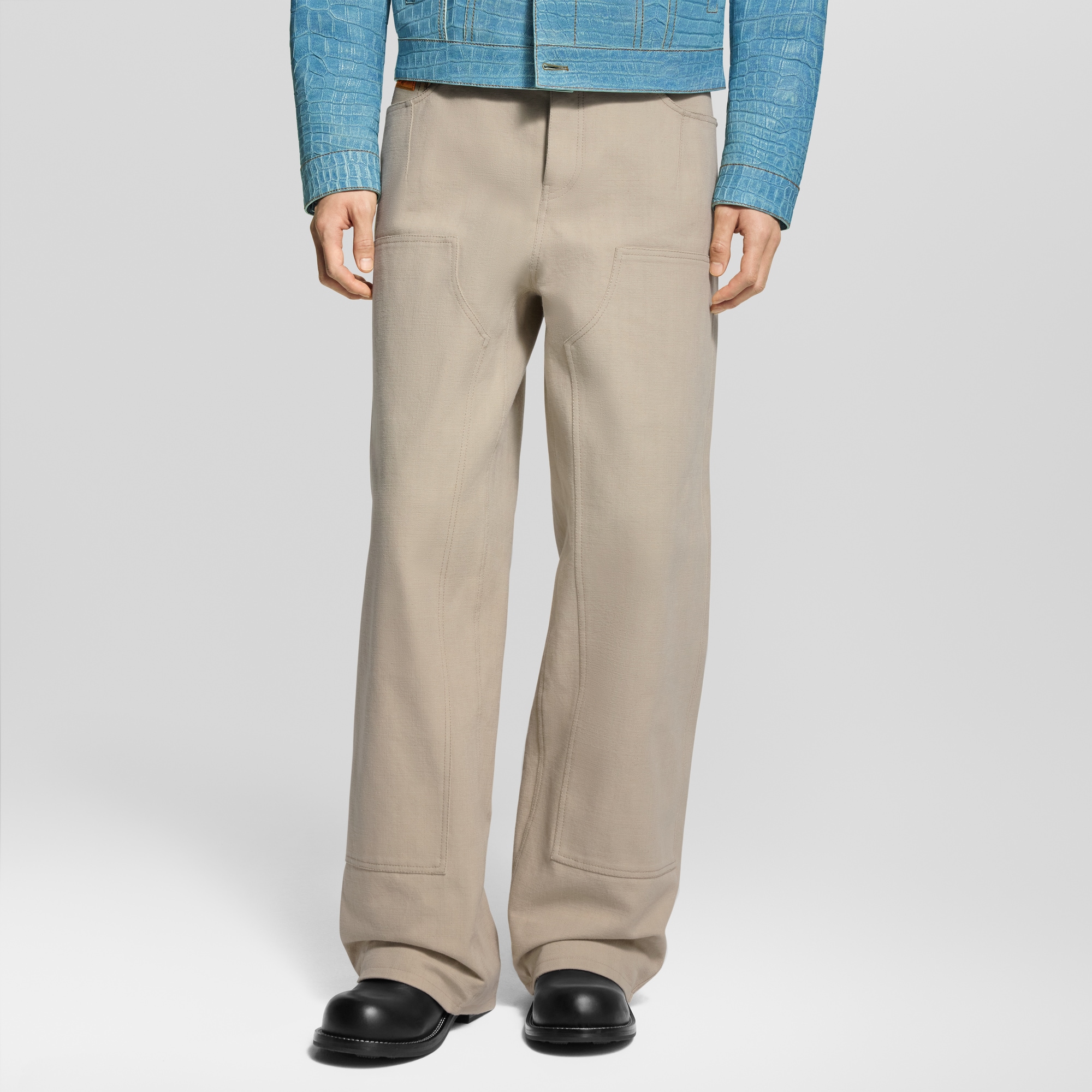Men - Workwear Trousers  Men Ready-to-Wear Trousers | LOUIS VUITTON (Product zoom)