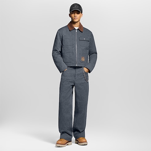 Men - Workwear Trousers Men Ready-to-Wear Trousers | LOUIS VUITTON (Product zoom)
