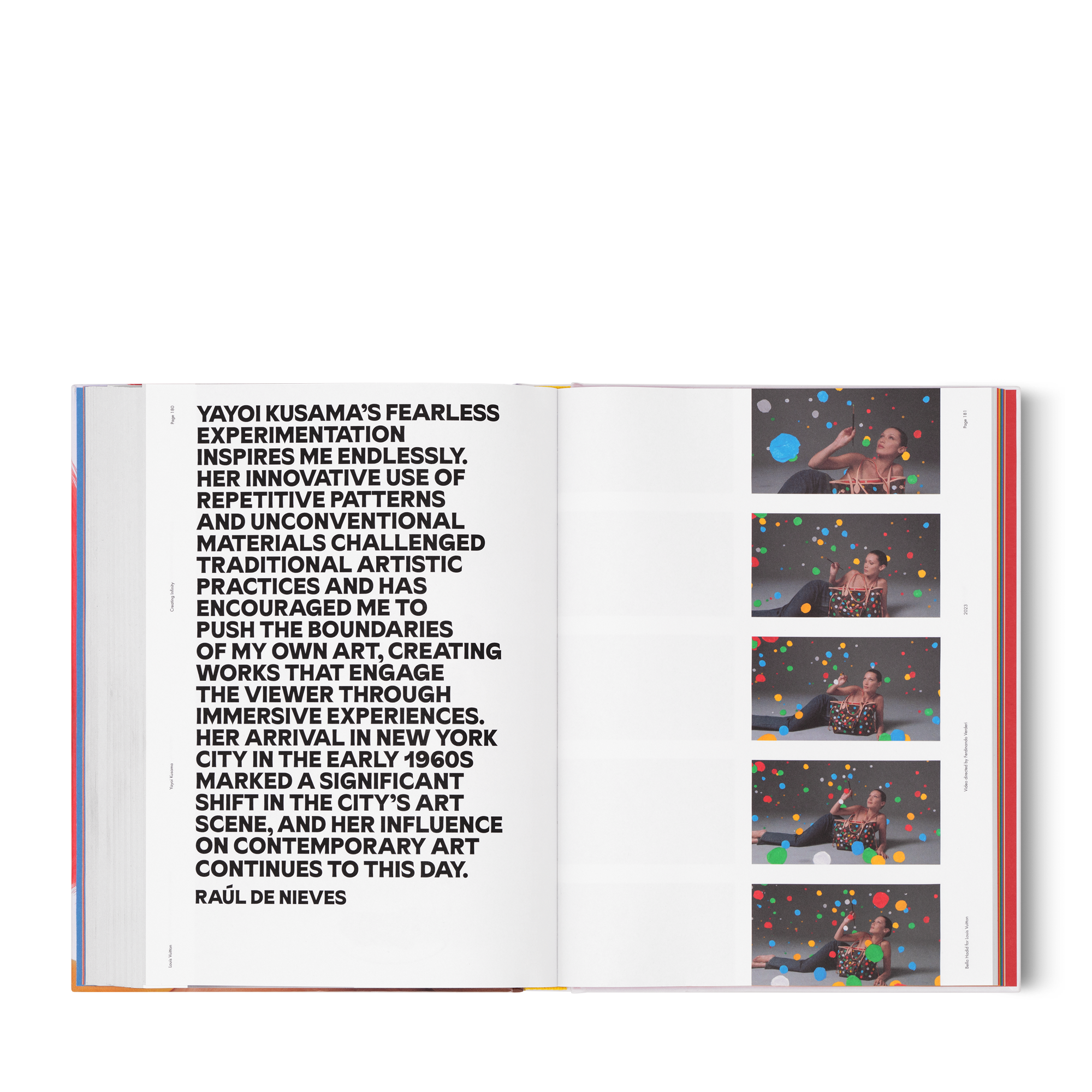 Trunks, Travel and Home - Yayoi Kusama x Louis Vuitton: Creating Infinity  Trunks, Travel and Home Library Hard Cover Books | LOUIS VUITTON (Product zoom)