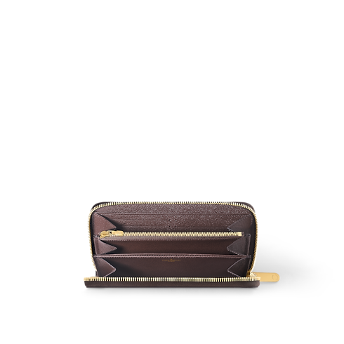 Women - Zippy Wallet Damier Ebene Canvas Women Wallets and Small Leather Goods All Wallets and Small Leather Goods | LOUIS VUITTON (Product zoom)