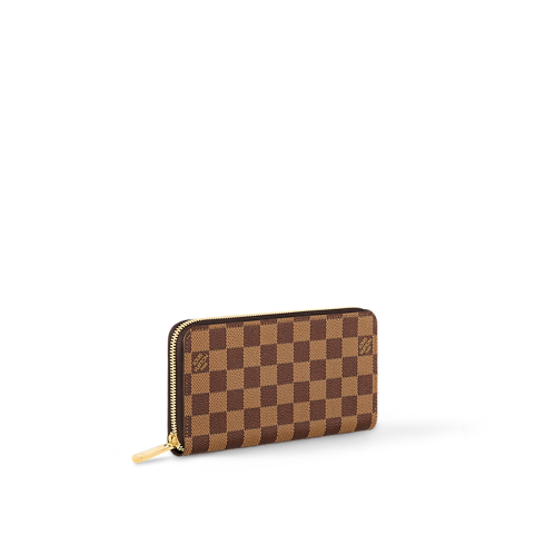 Women - Zippy Wallet Damier Ebene Canvas Women Wallets and Small Leather Goods All Wallets and Small Leather Goods | LOUIS VUITTON (Product zoom)