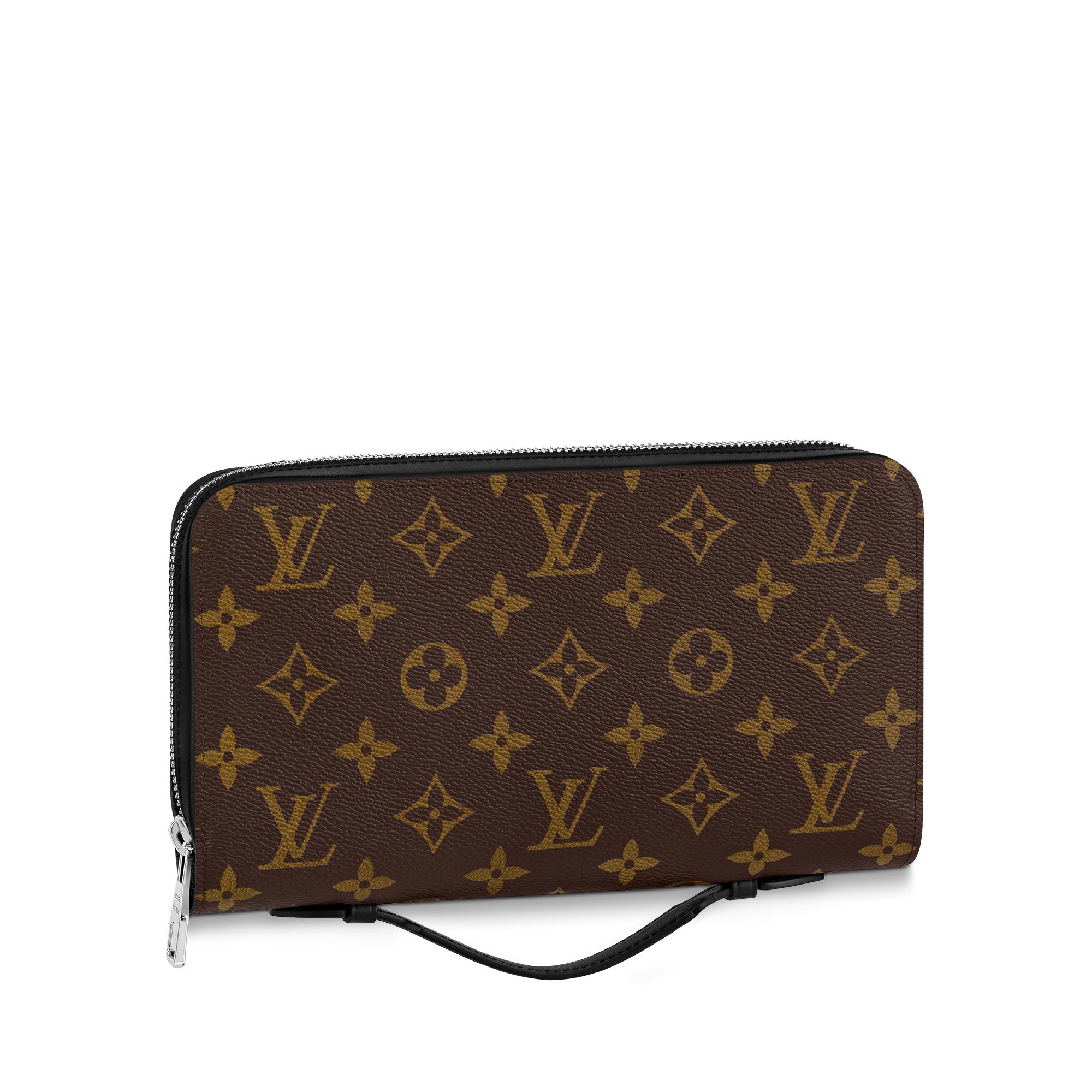 Zippy Xl Wallet Luxury Monogram Eclipse Canvas Louis Vuitton