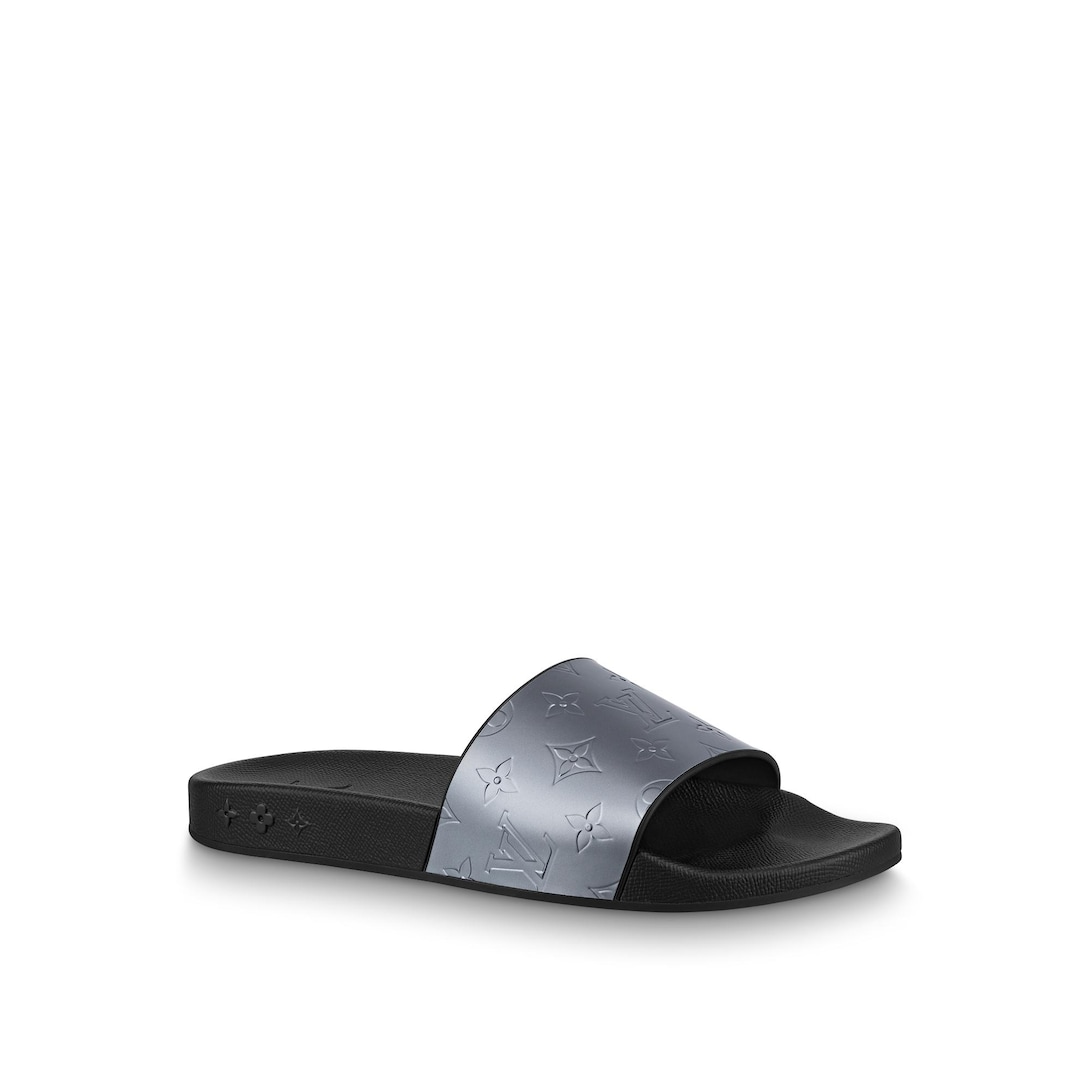 louis vuitton mens rubber slides