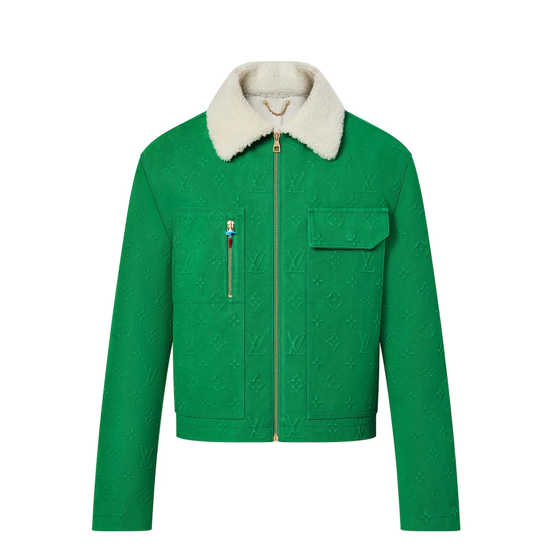 Monogram Workwear Denim Jacket - Luxury 
