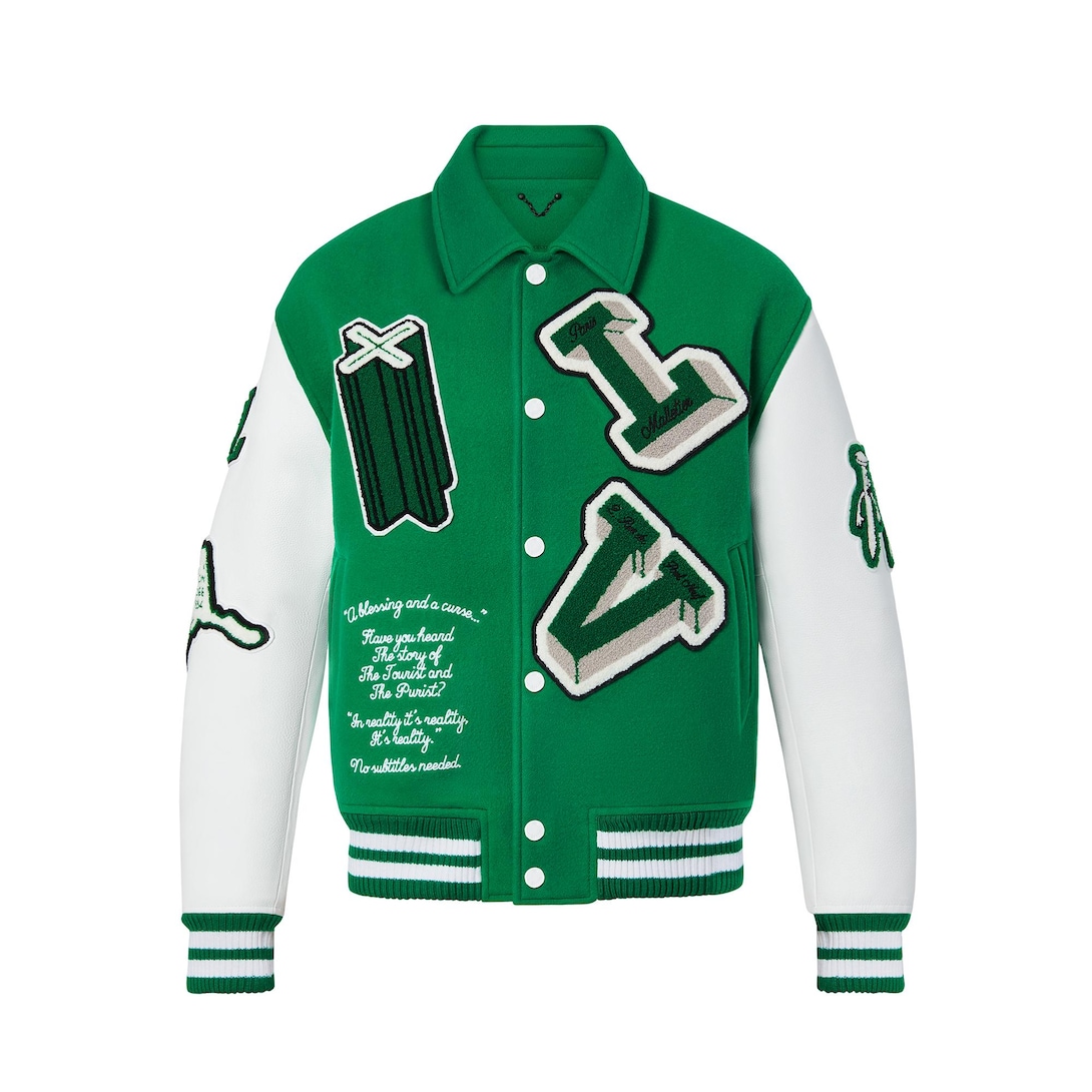 louis vuitton virgil abloh varsity jacket