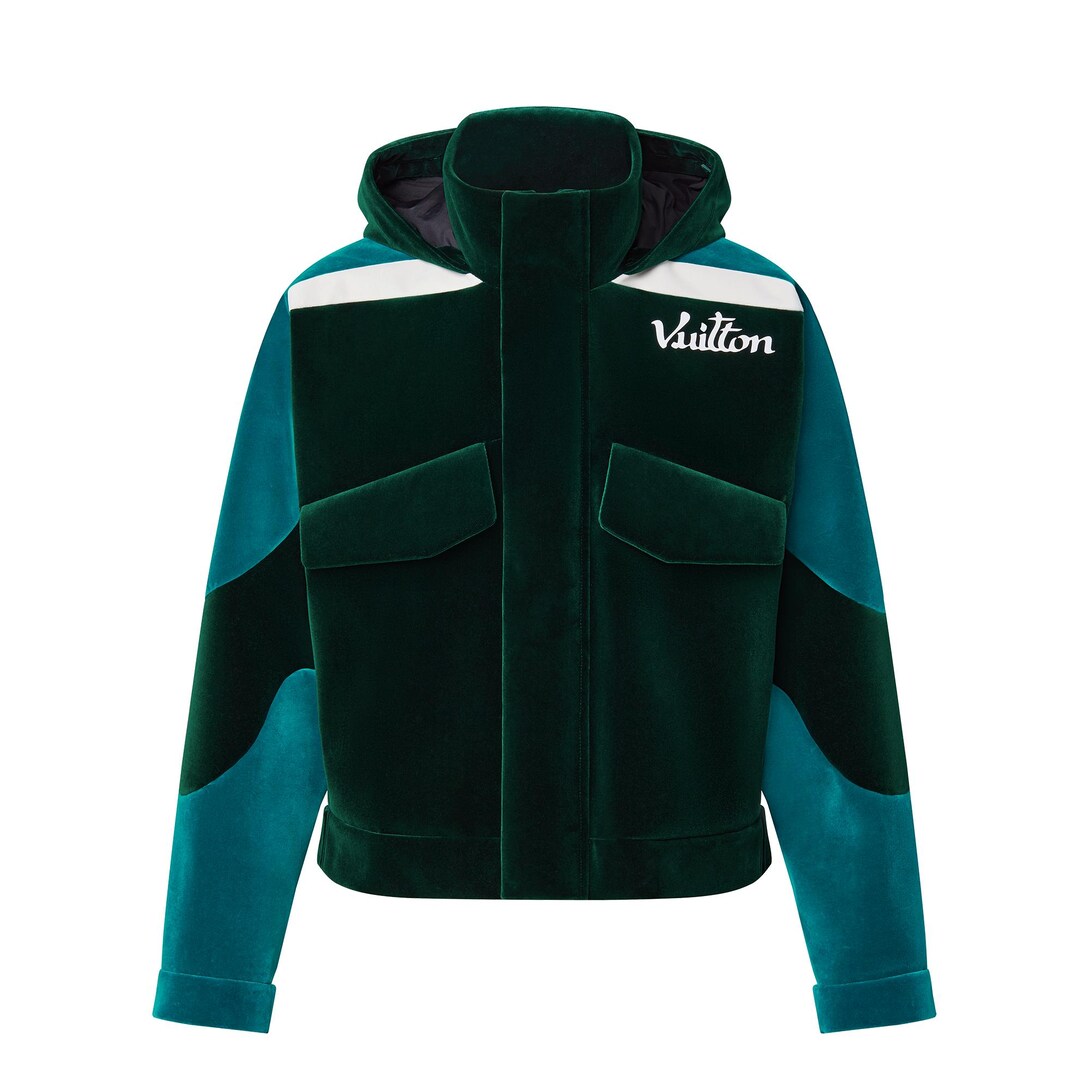 louis vuitton velour hoodie