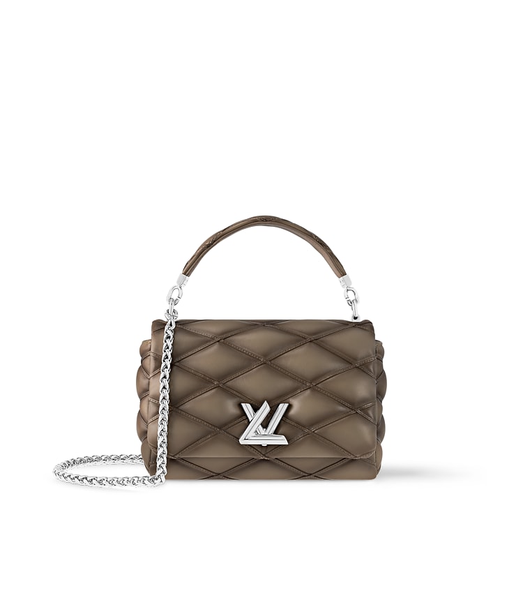 GO-14 MM Bag - Luxury Malletage Leather Grey | LOUIS VUITTON