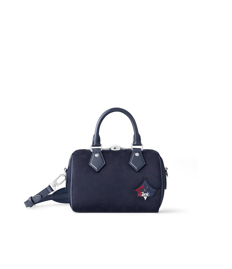 Speedy Bandoulière 20 Bag - Luxury Other Monogram Canvas Blue  